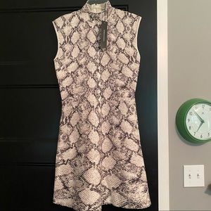 BCBG MaxAzria Snakeskin Dress